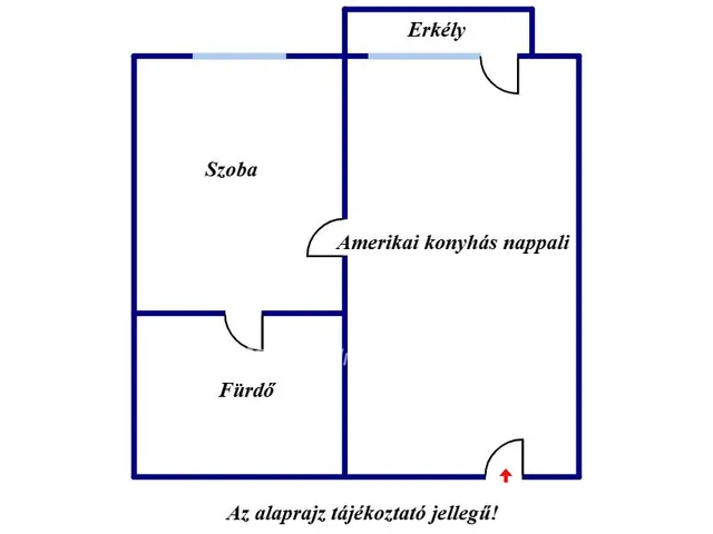 Kiadó lakás Budapest VII. kerület 42 nm