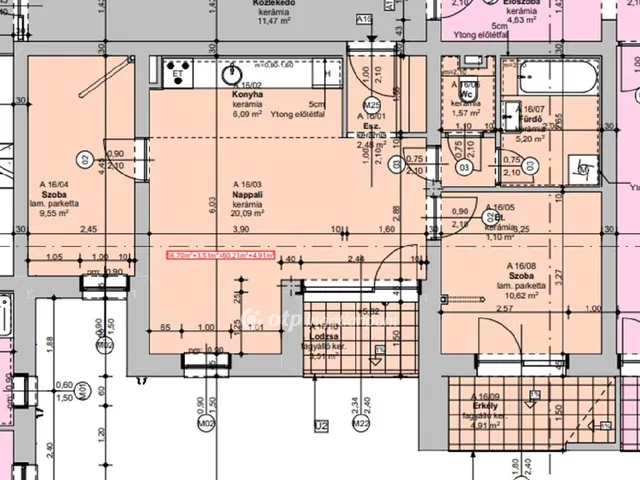 Eladó lakás Szeged 60 nm