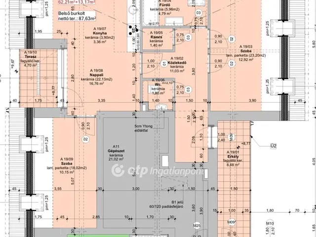 Eladó lakás Szeged 68 nm