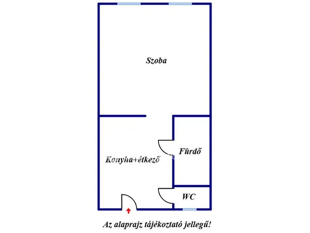 Eladó lakás Szeged 37 nm