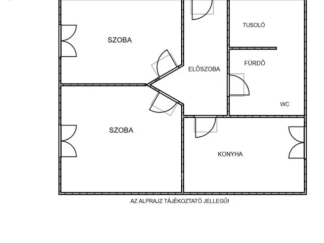 Eladó lakás Szeged, Belváros 49 nm