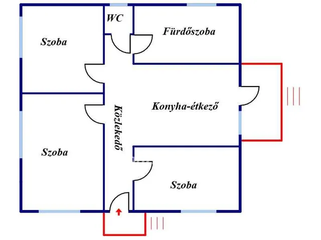 Eladó ház Makó 100 nm