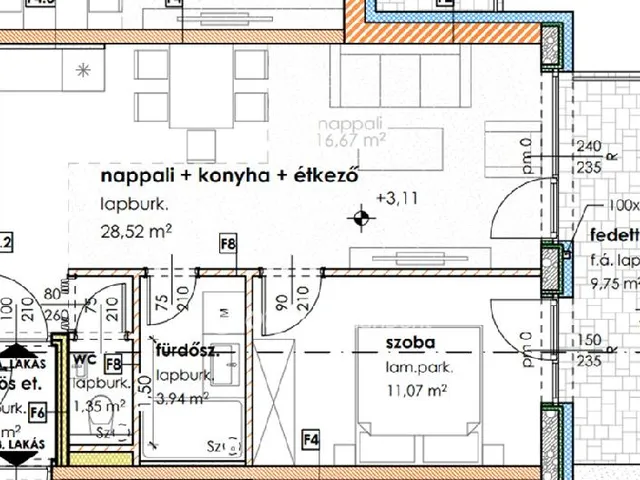 Eladó lakás Szeged, Felsőváros 49 nm