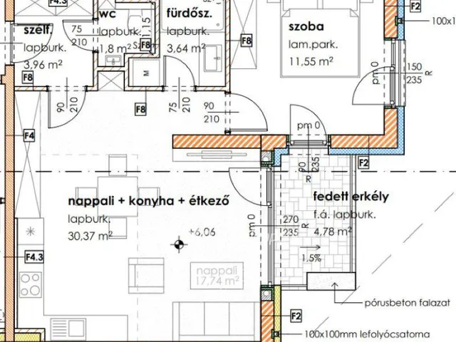 Eladó lakás Szeged, Felsőváros 53 nm