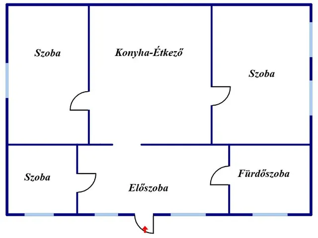 Eladó ház Makó 76 nm