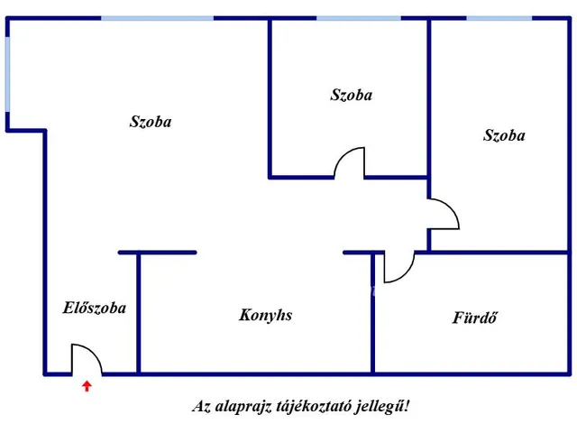 Kiadó lakás Szeged 55 nm
