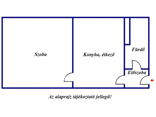Eladó lakás Szeged 41 nm