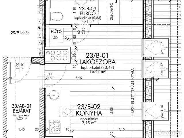 Eladó lakás Szeged 25 nm