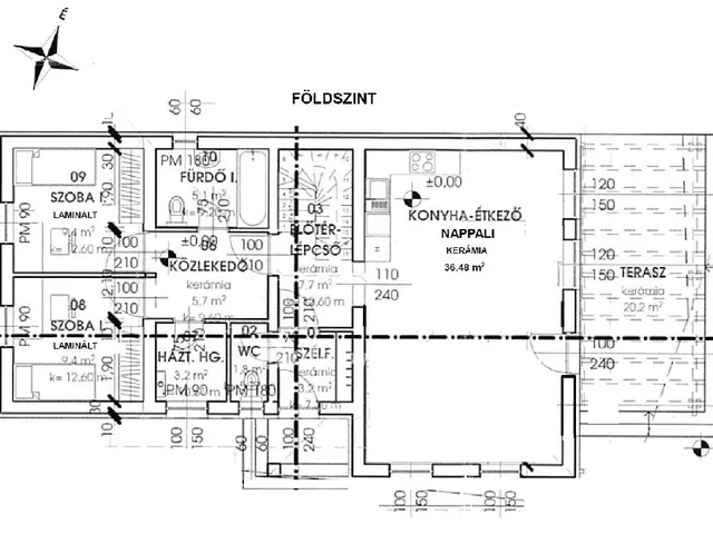 Eladó ház Poroszló, Központ köteli 120 nm