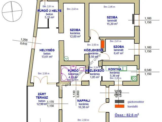 Eladó ház Tiszafüred 94 nm