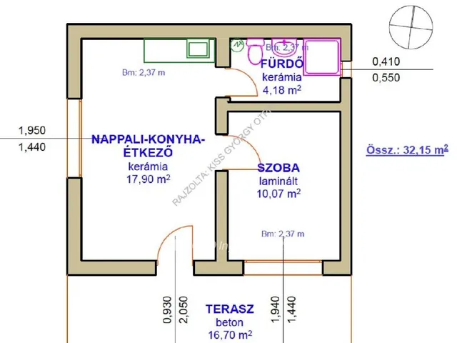 Eladó ház Tiszafüred 32 nm