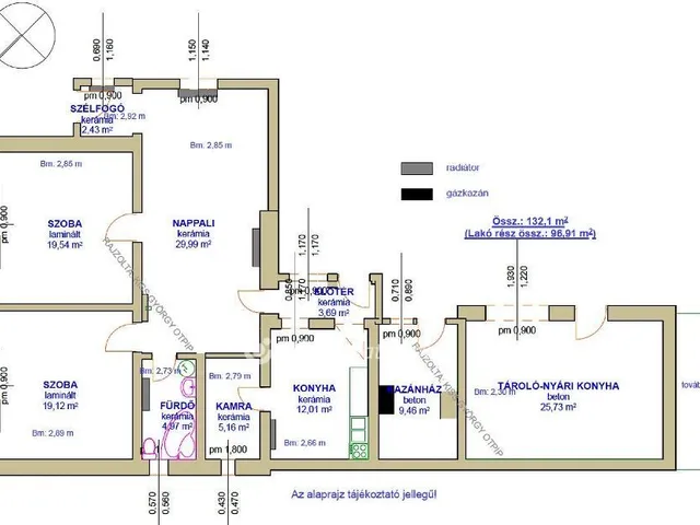 Eladó ház Poroszló 132 nm