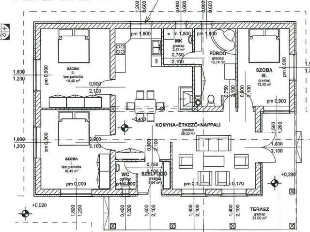 Eladó ház Abádszalók 118 nm