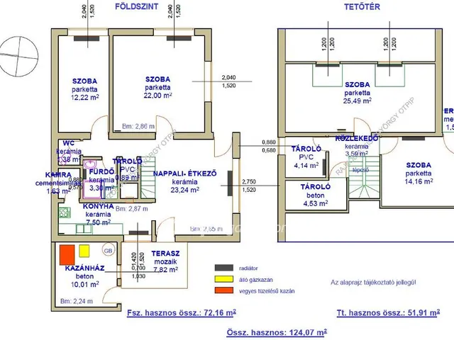 Eladó ház Tiszafüred 124 nm