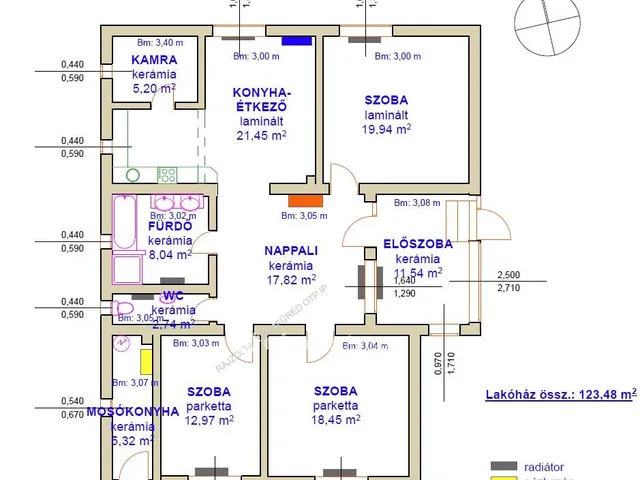 Eladó ház Tiszacsege 285 nm