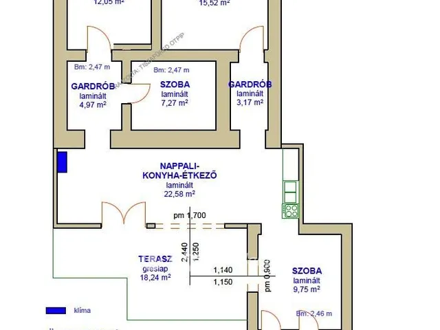 Eladó ház Tiszacsege 80 nm