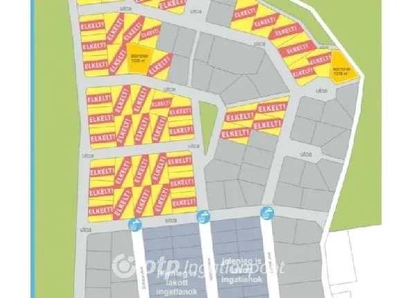 Eladó telek Debrecen 1236 nm