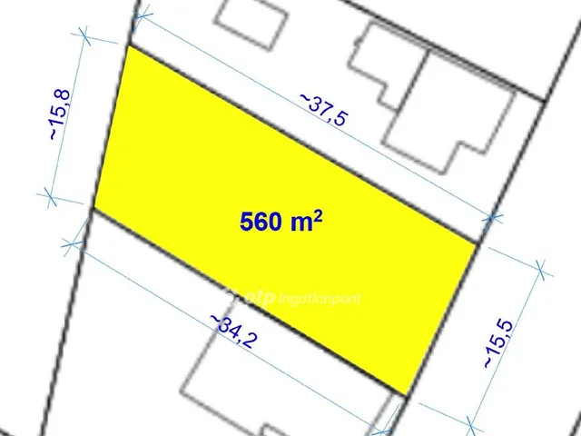 Eladó telek Hajdúszoboszló 560 nm