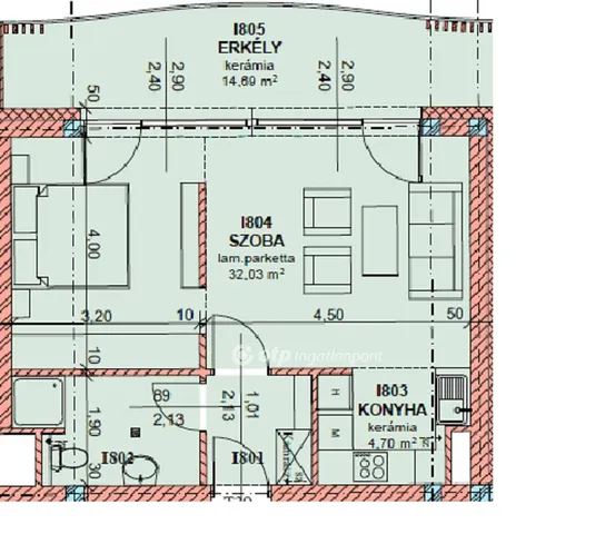 Eladó lakás Ballószög, Természeti környezetben 60 nm