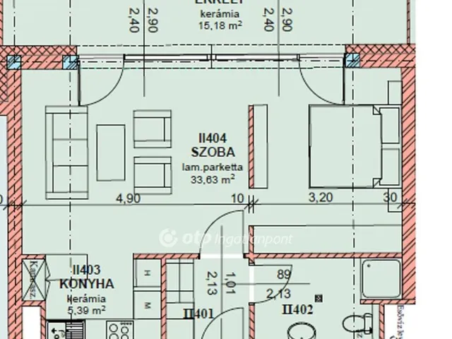 Eladó lakás Ballószög, Természeti környezetben 63 nm