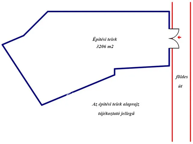 Eladó telek Cegléd, Budai út felé 3206 nm