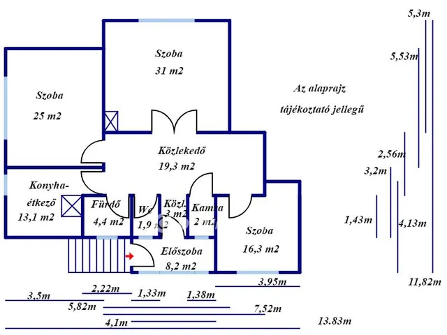 Eladó lakás Szolnok, Tószegi út 114 nm