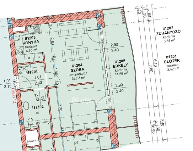 Eladó lakás Ballószög, Természeti környezetben 60 nm