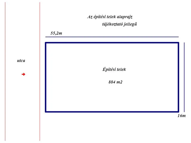 Eladó telek Lajosmizse, Kertváros 884 nm