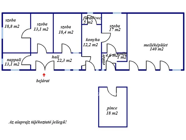 Eladó ház Kiskunmajsa 125 nm