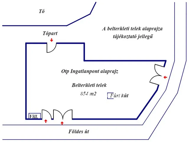 Eladó telek Cegléd 854 nm