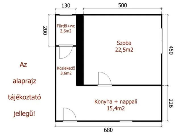 Eladó ház Kunszentmárton 44 nm