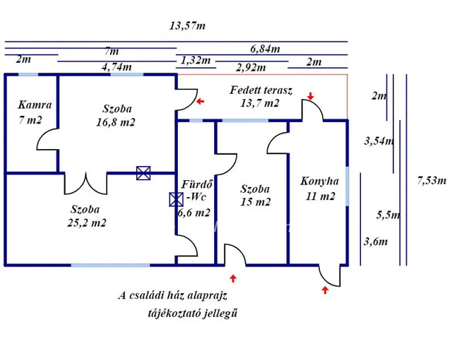 Eladó ház Cegléd 82 nm