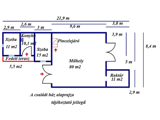 Eladó ház Pilis 36 nm