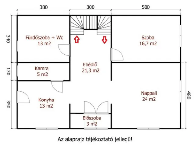 Eladó ház Kecskemét, Petőfiváros 199 nm