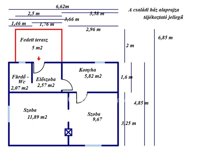 Eladó ház Szolnok, Déli városrész 34 nm