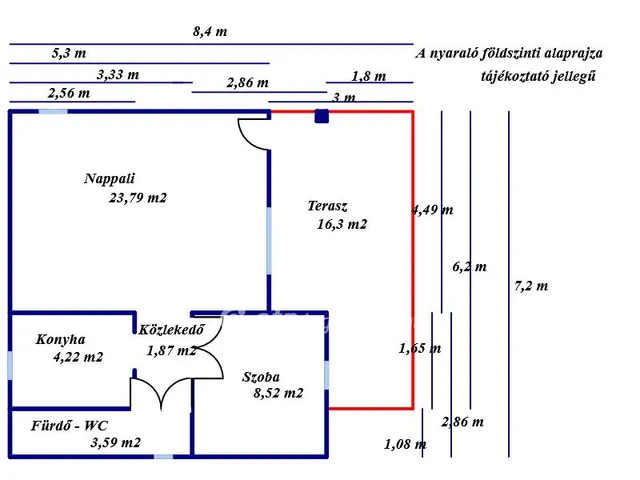 Eladó üdülő és hétvégi ház Tiszakécske 75 nm