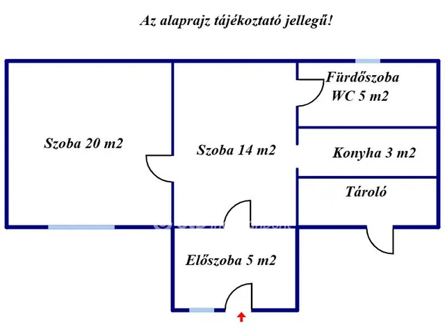 Eladó lakás Kiskunhalas 47 nm