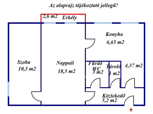 Eladó lakás Kecskemét 49 nm