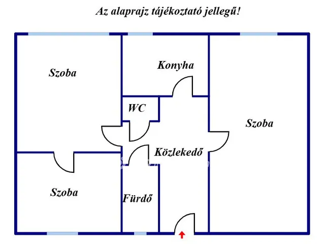 Kiadó lakás Kecskemét, Belváros 62 nm