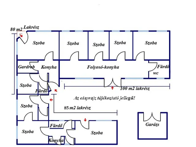 Eladó ház Jánoshalma 265 nm