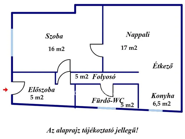 Eladó lakás Kiskunhalas 54 nm