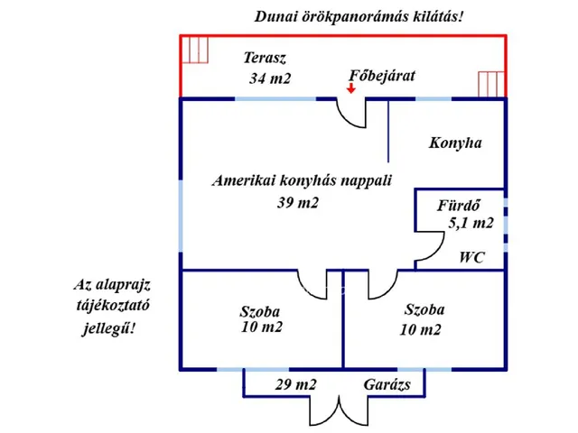 Eladó nyaraló Kulcs 95 nm