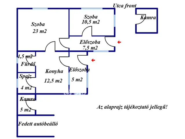 Eladó ház Jánoshalma 67 nm