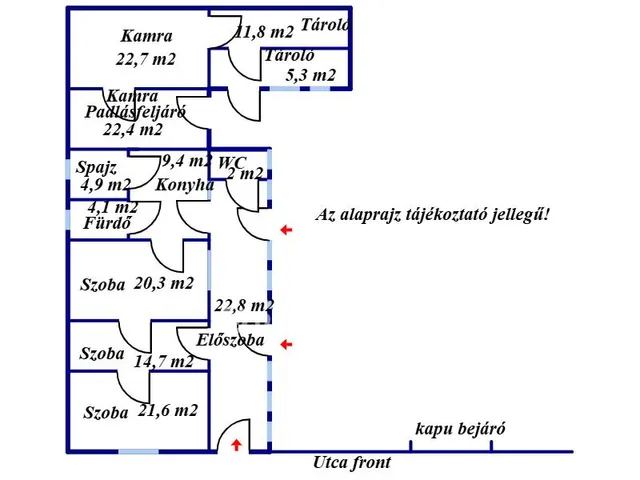 Eladó ház Jánoshalma 100 nm