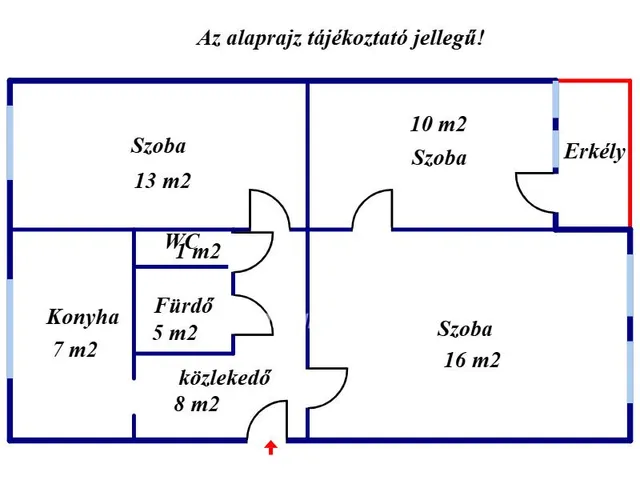 Kiadó lakás Szeged 60 nm