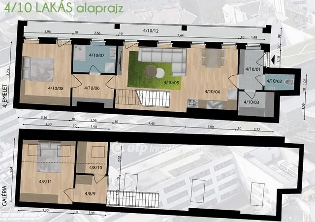 Eladó lakás Budapest VIII. kerület 87 nm