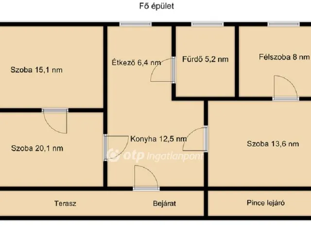 Eladó ház Táborfalva 121 nm