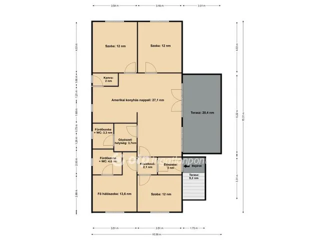 Eladó ház Verseg 125 nm
