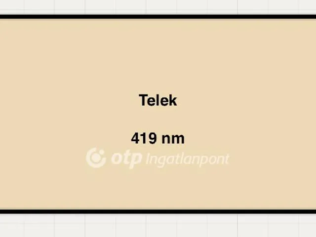 Eladó telek Miskolc 419 nm