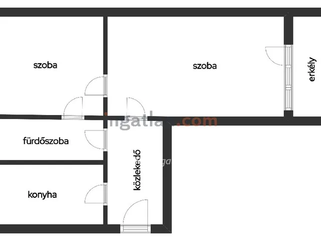 Eladó lakás Miskolc, Diósgyőr 53 nm